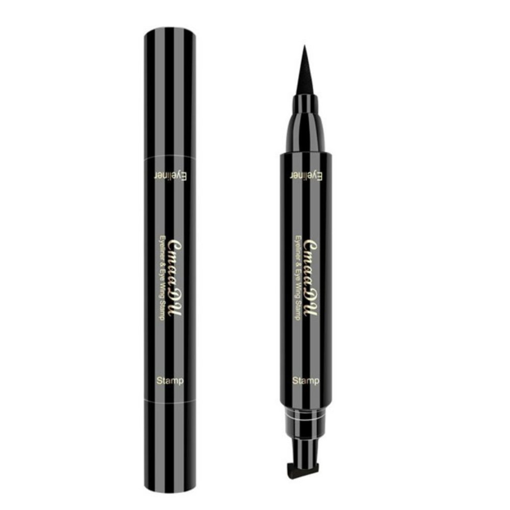 Black Liquid EyeLiner Double-Headed Seal Eye Liner Waterproof & Quick-Drying